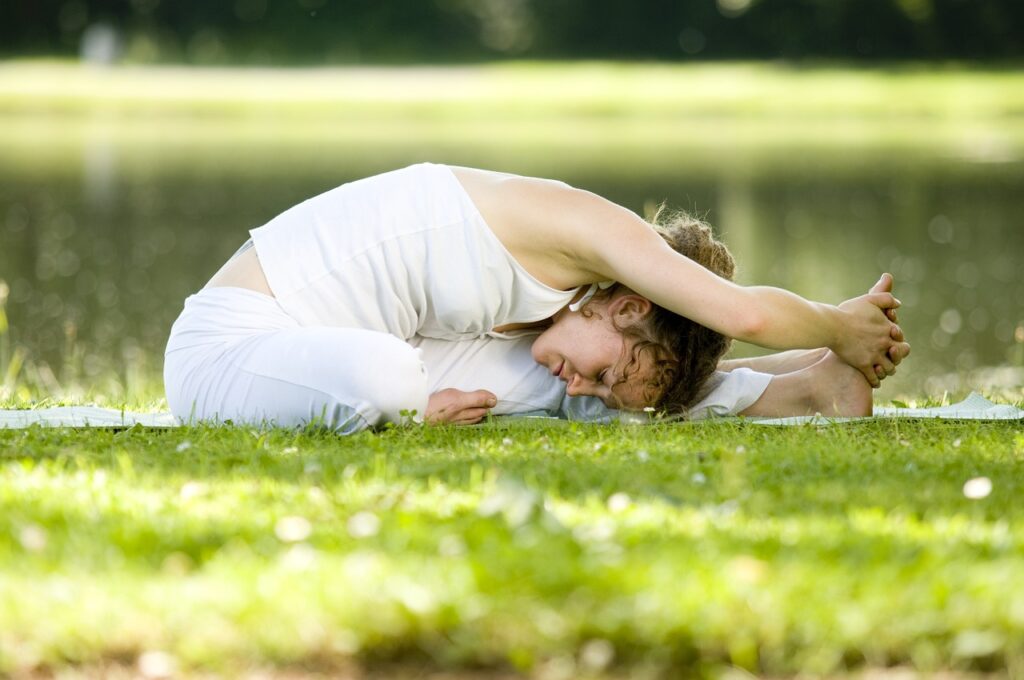 Asanas- yoga for stress relief