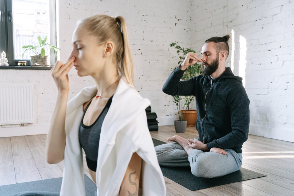 Breathwork Pranayama- yoga for stress relief