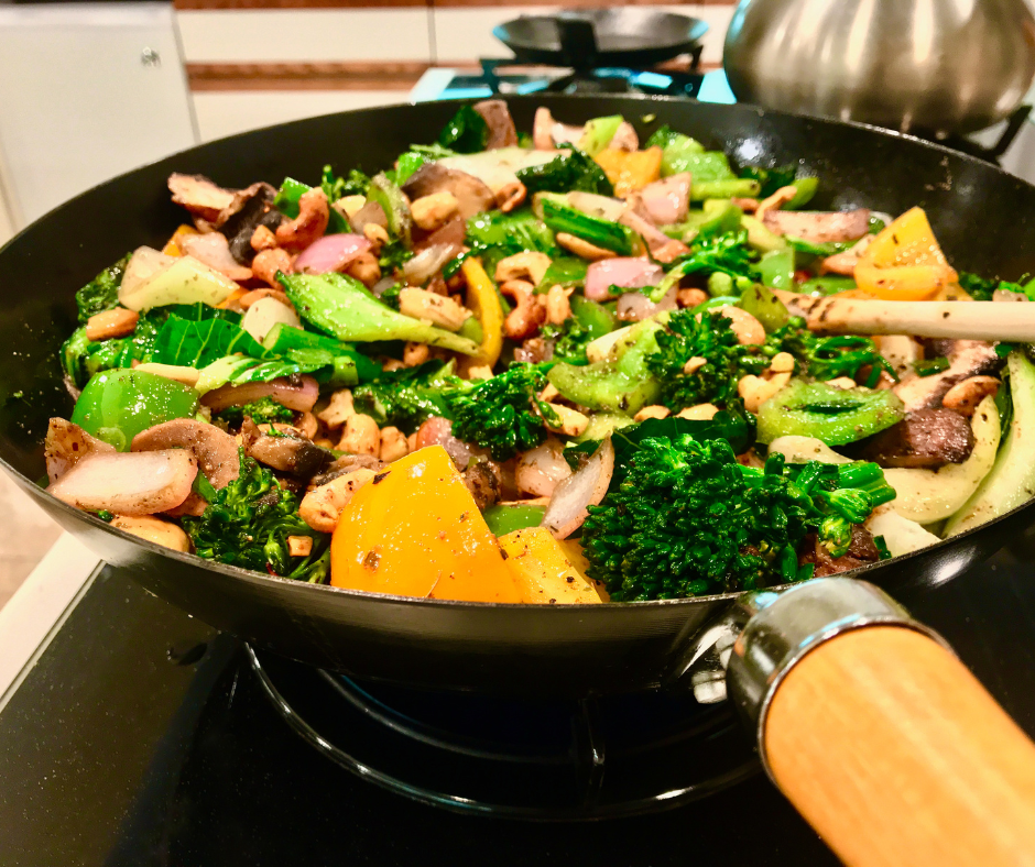 Cashew and Vegetable Stir Fry
